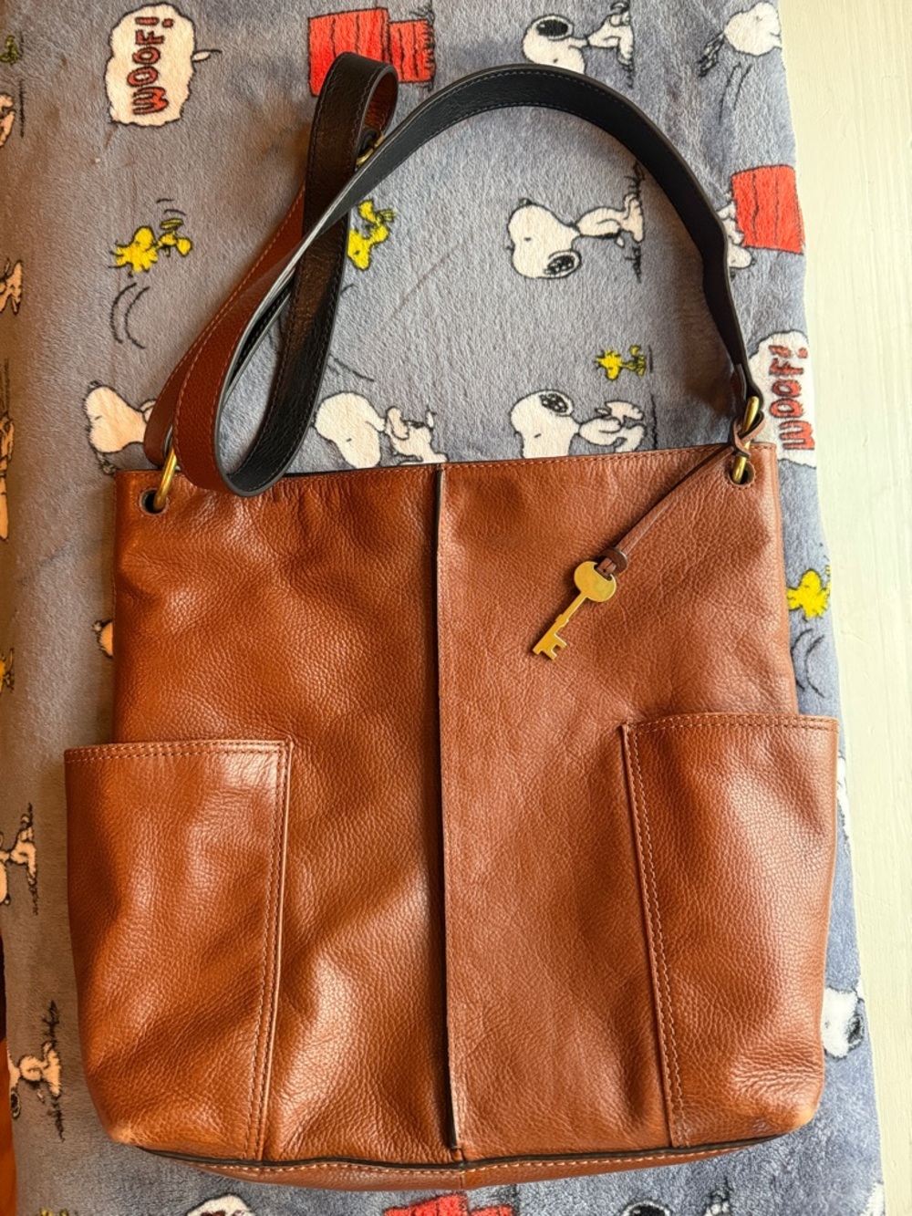 Fossil Leather Bag